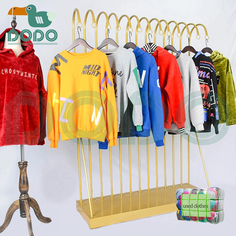 Zaozhuang Used Clothes Wholesale Man Hoodies Apparel Stock