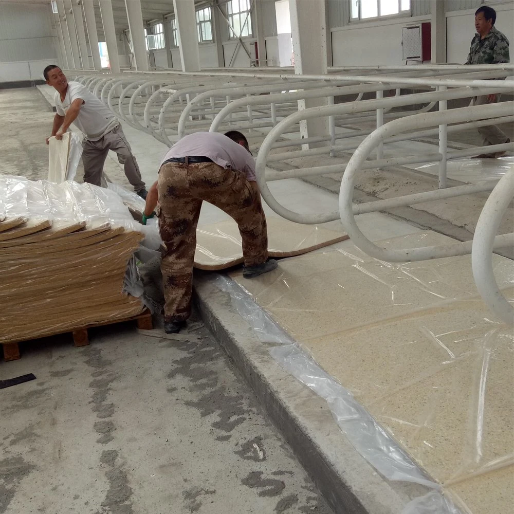 Vente chaude stable cheval en caoutchouc Tapis de plancher de décrochage et l'éponge