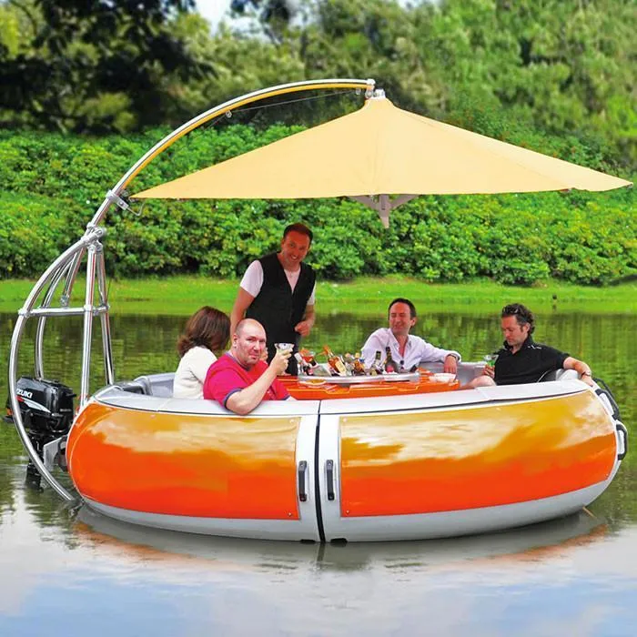 Leisure Boat Electric BBQ Donut Boat BBQ Grill Boat