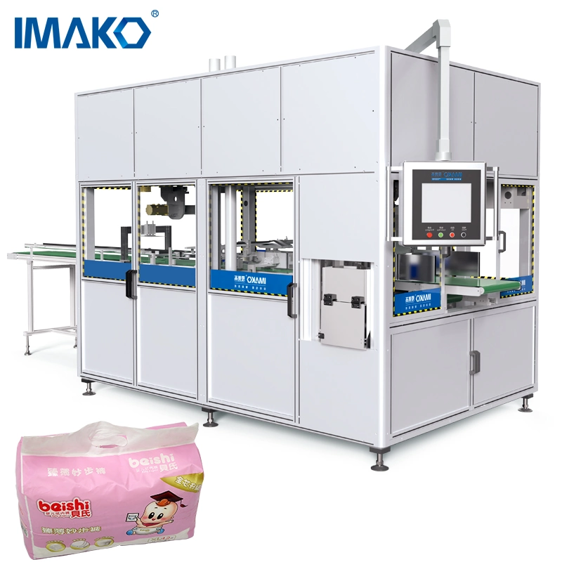 Good Quality Huggies Baby Diaper Machine Price Packing Machinery (fully servo) Assembly Line