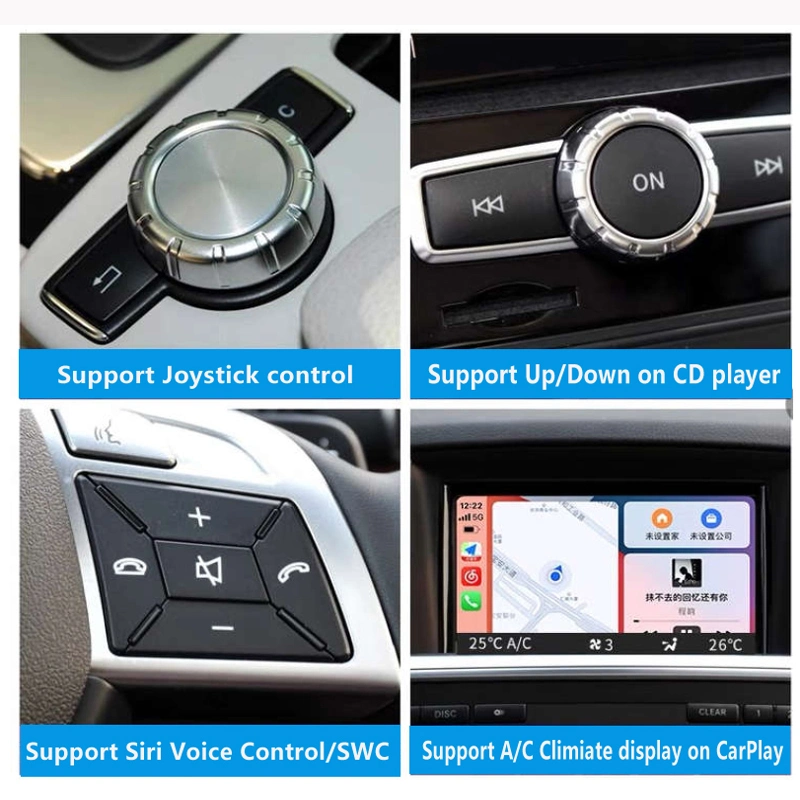 Wireless Apple Carplay Android Box for Benz a/B/C/E/G/Glk/Cls/Ml Class with Ntg 4.5