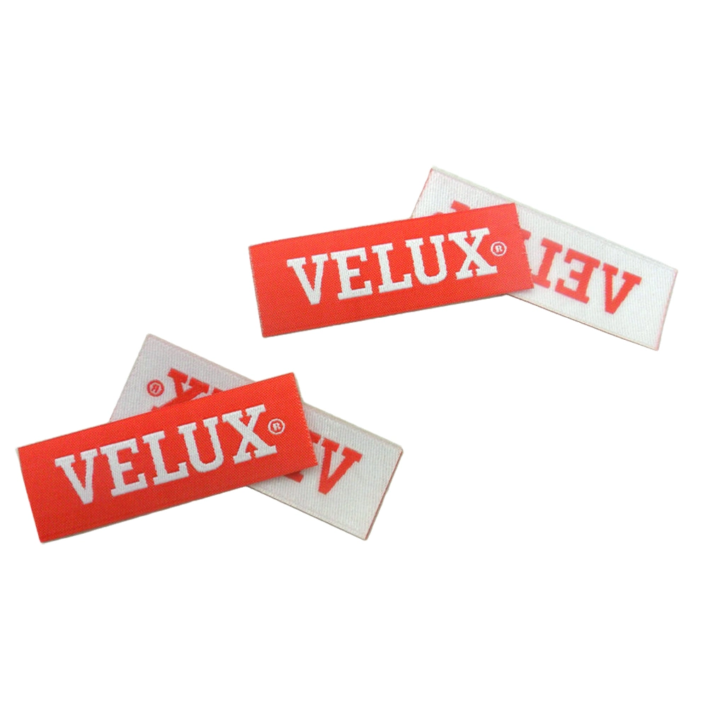 High Quality Woven Labels New Fashion Making Satin Garment Neck Label Wholesale Clothing Garment Care End Fold Printed Labels for Garments Woven Label