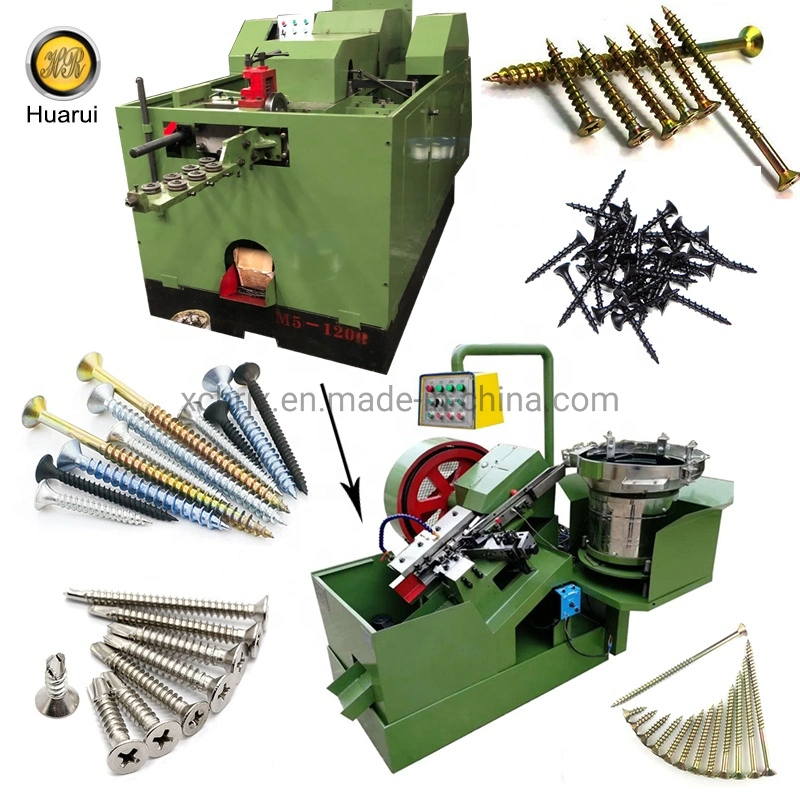 Screw/Bolt Making Machine, Thread Rolling Machine, Cold Heading Machine, Screw Heading Machine