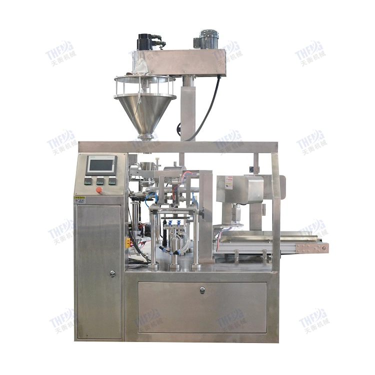 Rotary Powder Filling Machine Line Powder Stand up Bag Packing Machine