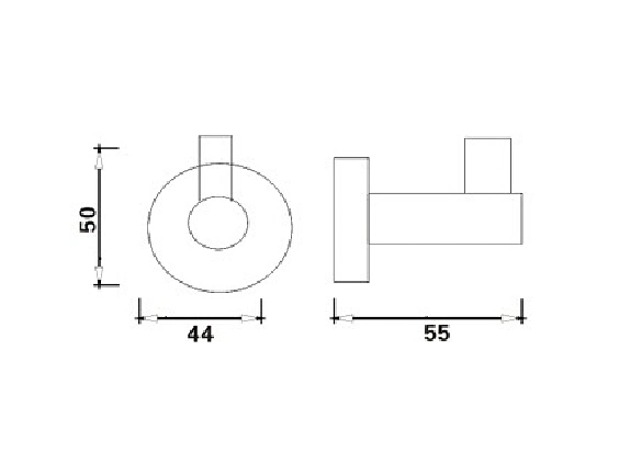 Os acessórios de banho vestido único gancho Oval