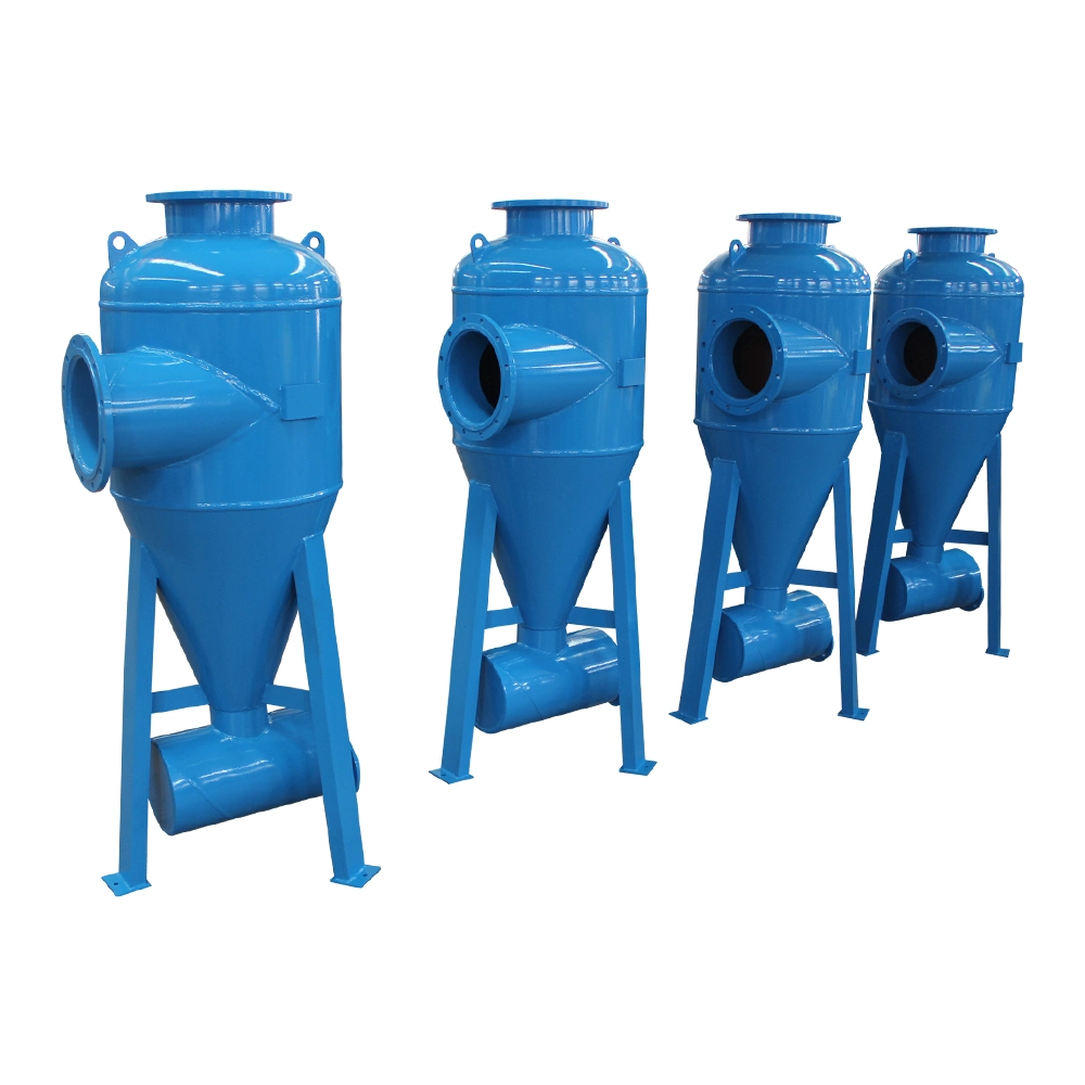 Hydrocyclone Sand Separator Water Filter with Sedimentation Tank