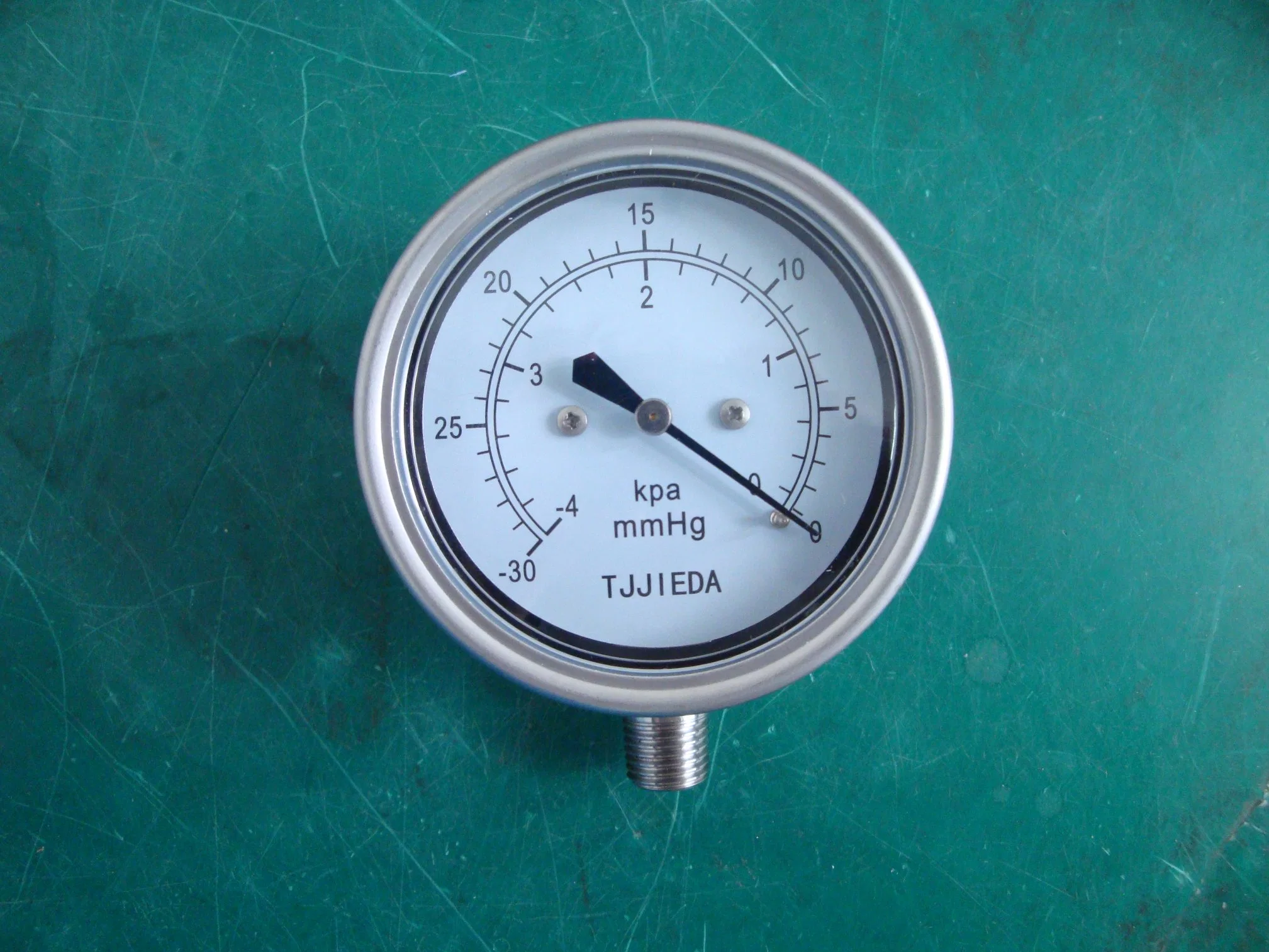 63mm All Stainless Steel Vacuum Gauge Bottom Connection