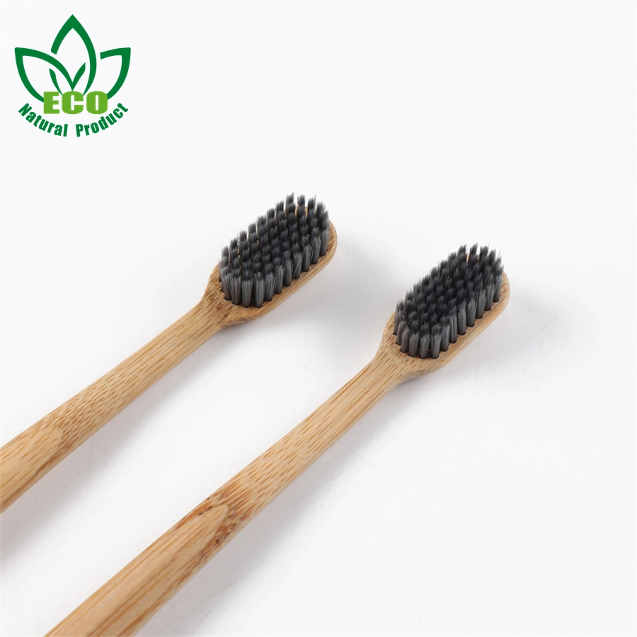 Degradable Best Selling Round Handle Bamboo Toothbrush