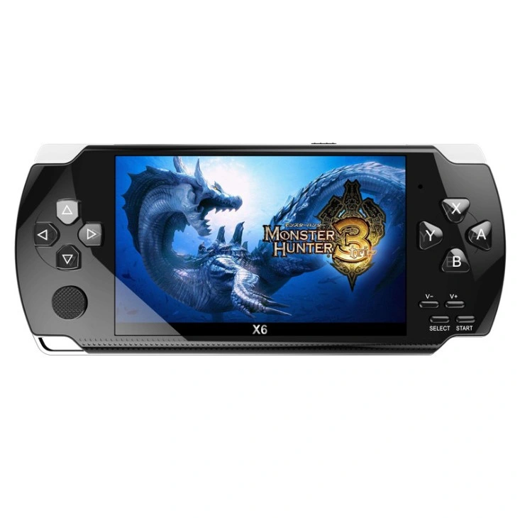 X6 Handheld Game Console MP4 Player Video Games 8GB Game Camera