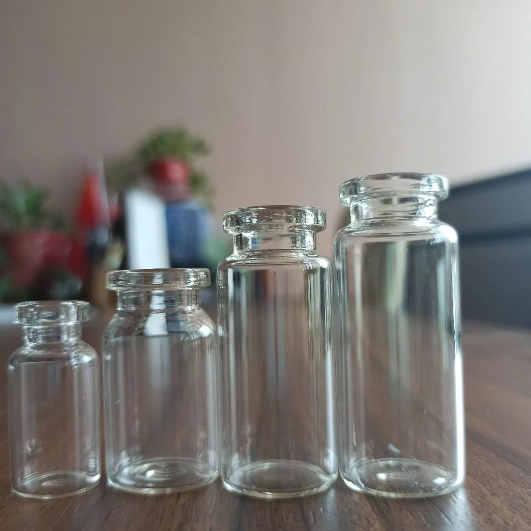زجاجة زجاجية بحجم 10 مل من المعيار الروسي 22.7*55