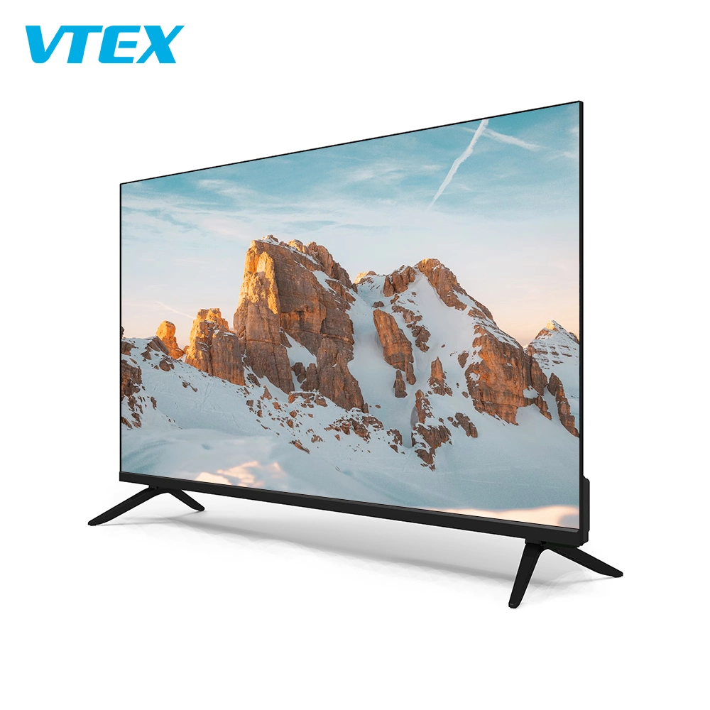 Antenne analogique numérique DVB-T2 S2 C CI+ TV LED 32 pouces de prix de panneau Android TV TV à écran Framless 4K