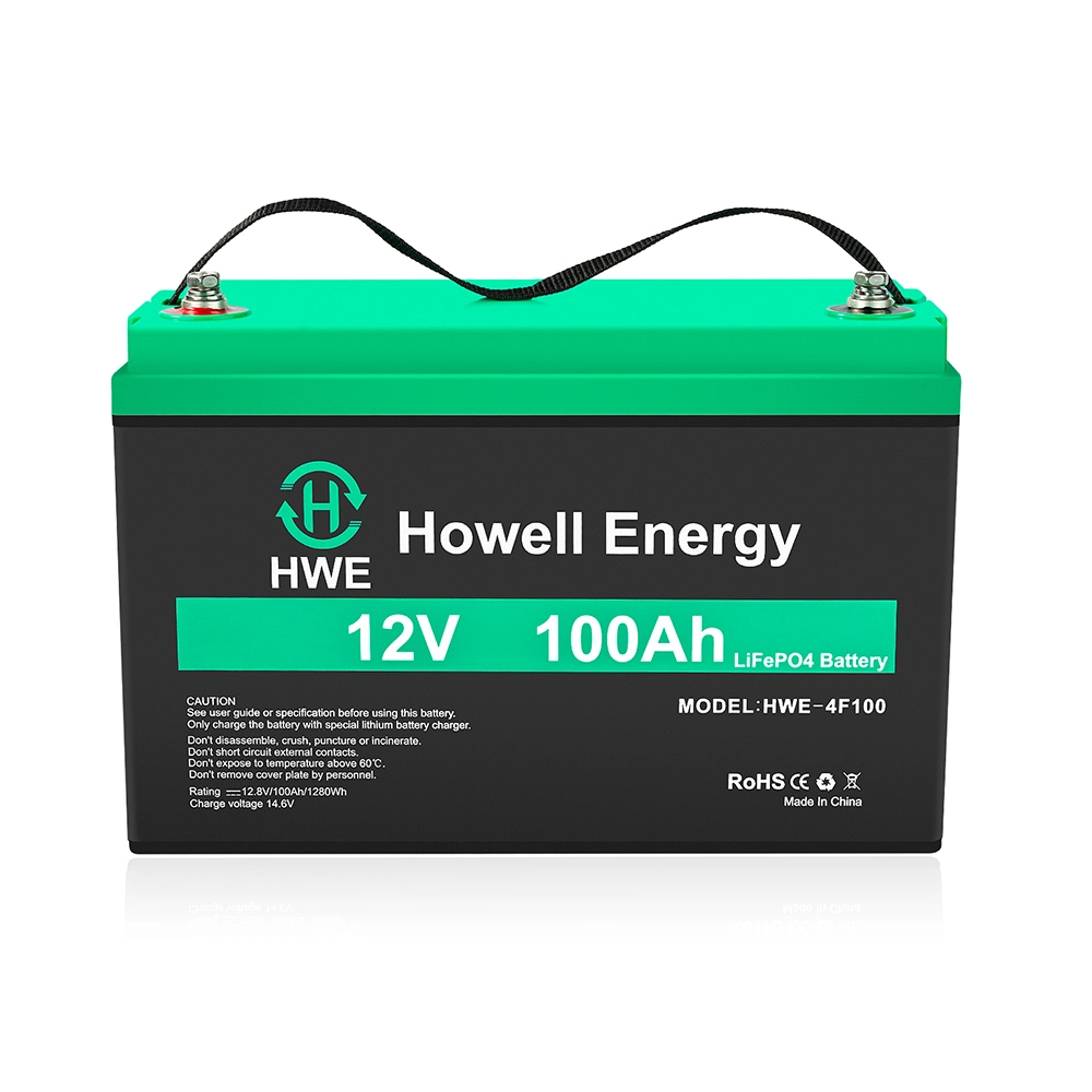 High Efficiency E-Rickshaw Lithium Battery 12V 100ah LiFePO4 Electric Rickshaw Battery