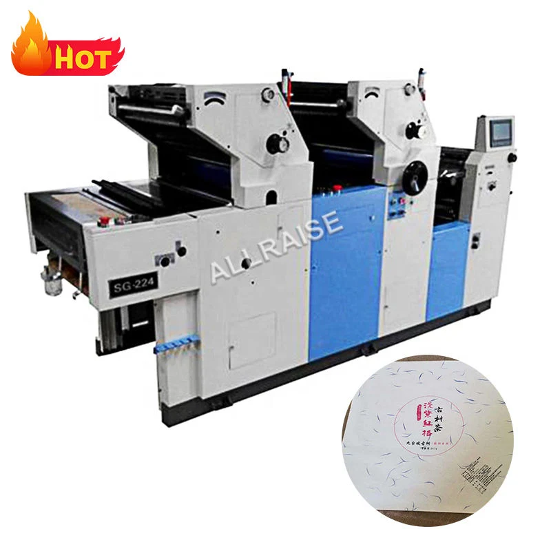 High Quality 2 Color Offset Printing Machine Newspaper A4 Size Offset Printers