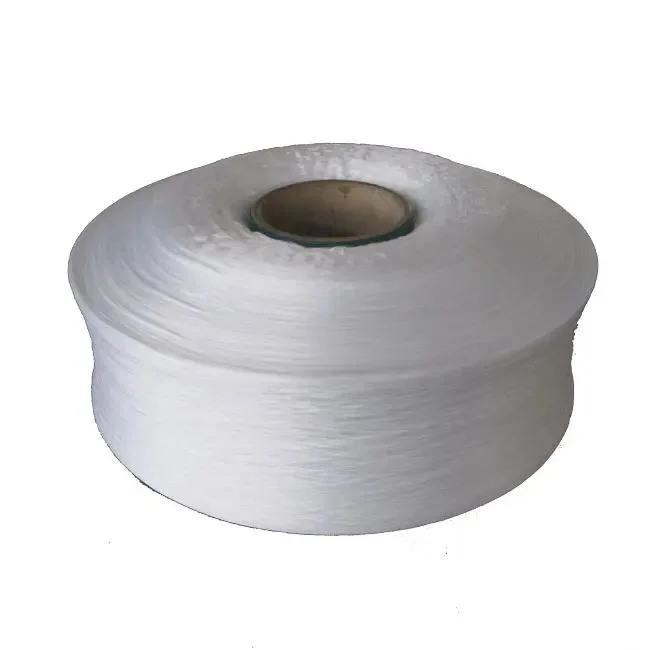 Grs Recycled China PP Multifilament Yarn for Webbing Custom Color Polypropylene Yarn Black 600 Denier