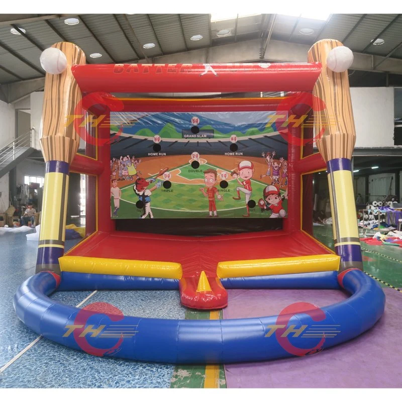 6X4X4mh Battle up Inflatable Baseball jeu de baseball Inflatable Sports Game Baseball