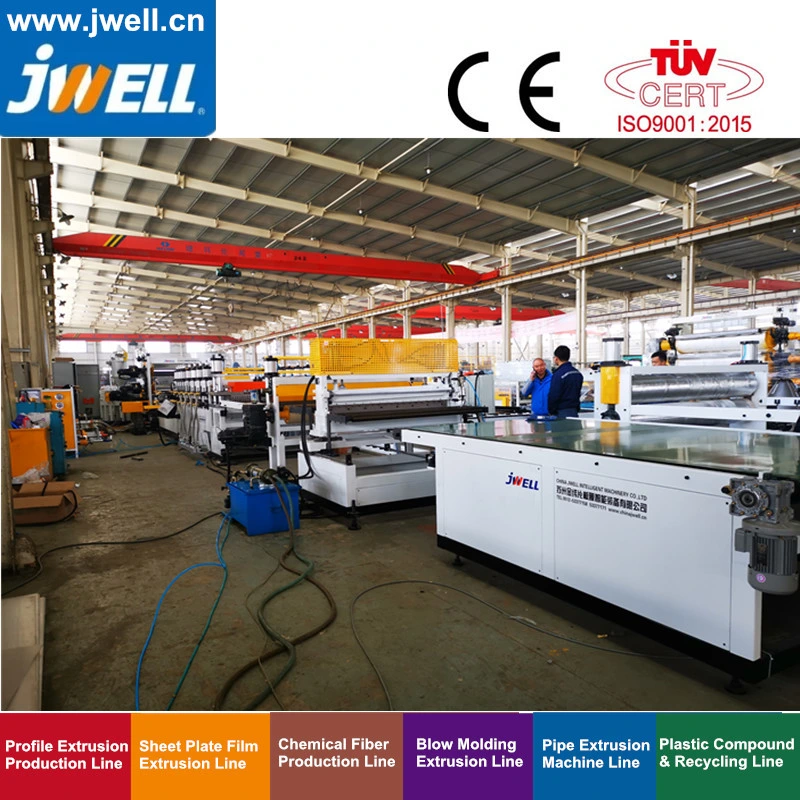 China PP Corrugated Sheet Extrusion Line/Extruder/Machine by Jwell