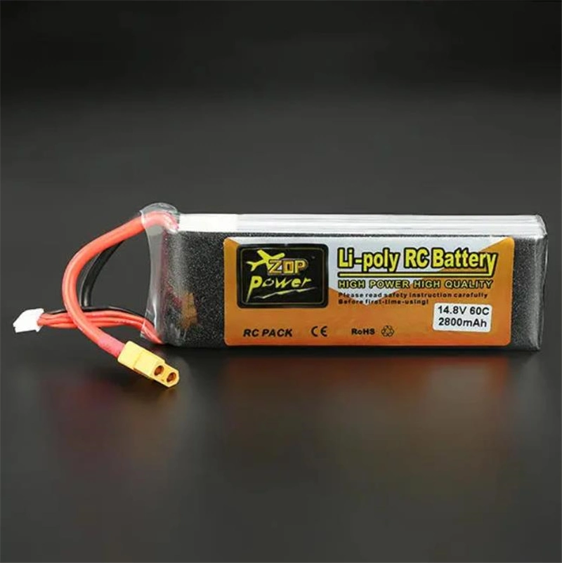 High Discharge Current 14.8V 2800mAh 60c for Lipo RC Drone Battery