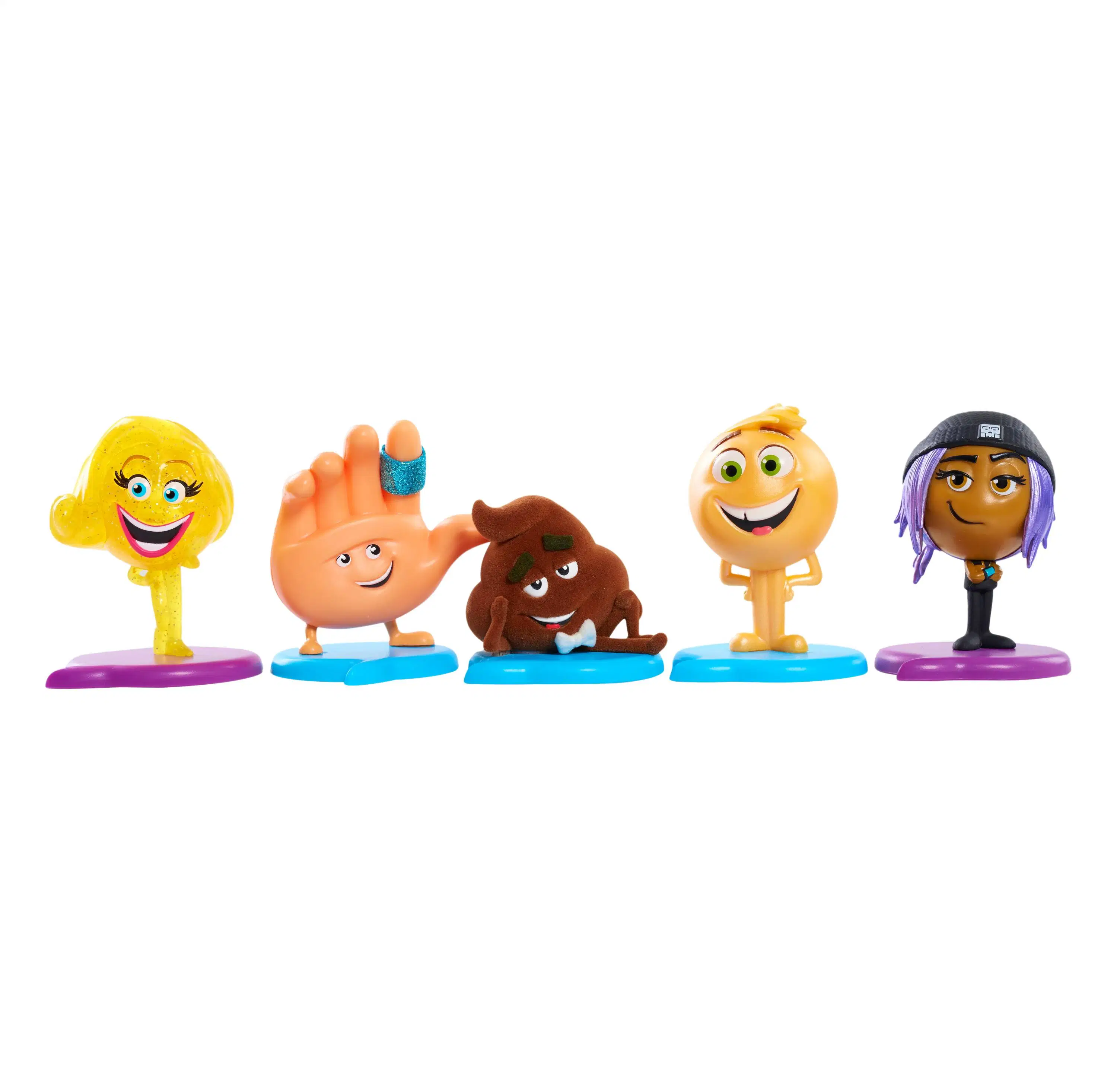 Plastic Kids Emoji Smile Figures Toys OEM ODM