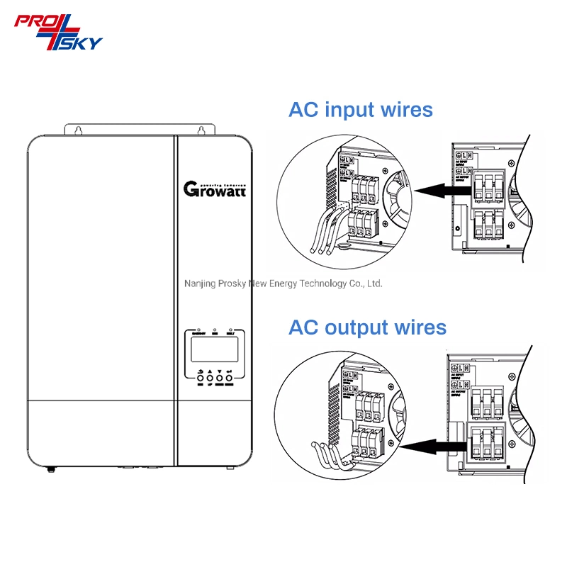 Prosky 150kw 130kw 100 Kw Inverter Price on Grid/off Grid Hybrid Solar Inverter DC to AC Power Inverter 100kw