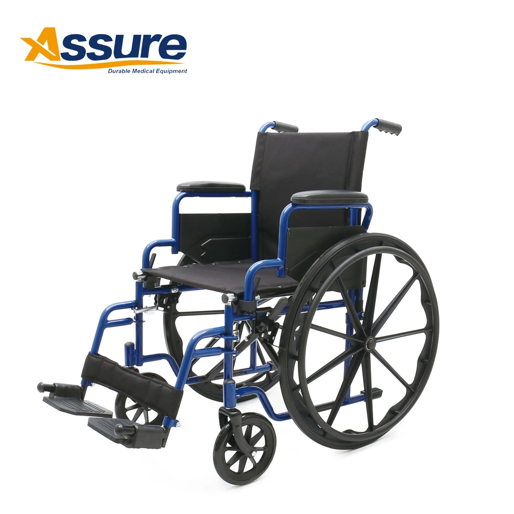 American Type FDA Steel Folding Commode Portable Wheel Chair Supplier