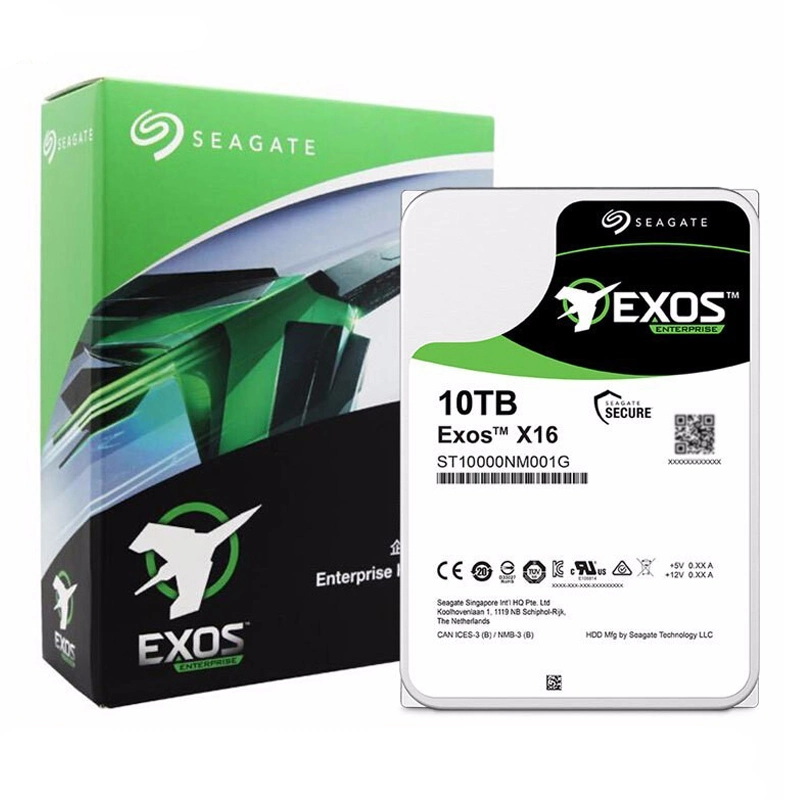 Seagate Exos X16 10tb St10000nm001g Enterprise Hard Drive St10000nm002g 7200 Rpm SATA 6GB/S 3.5-Inch