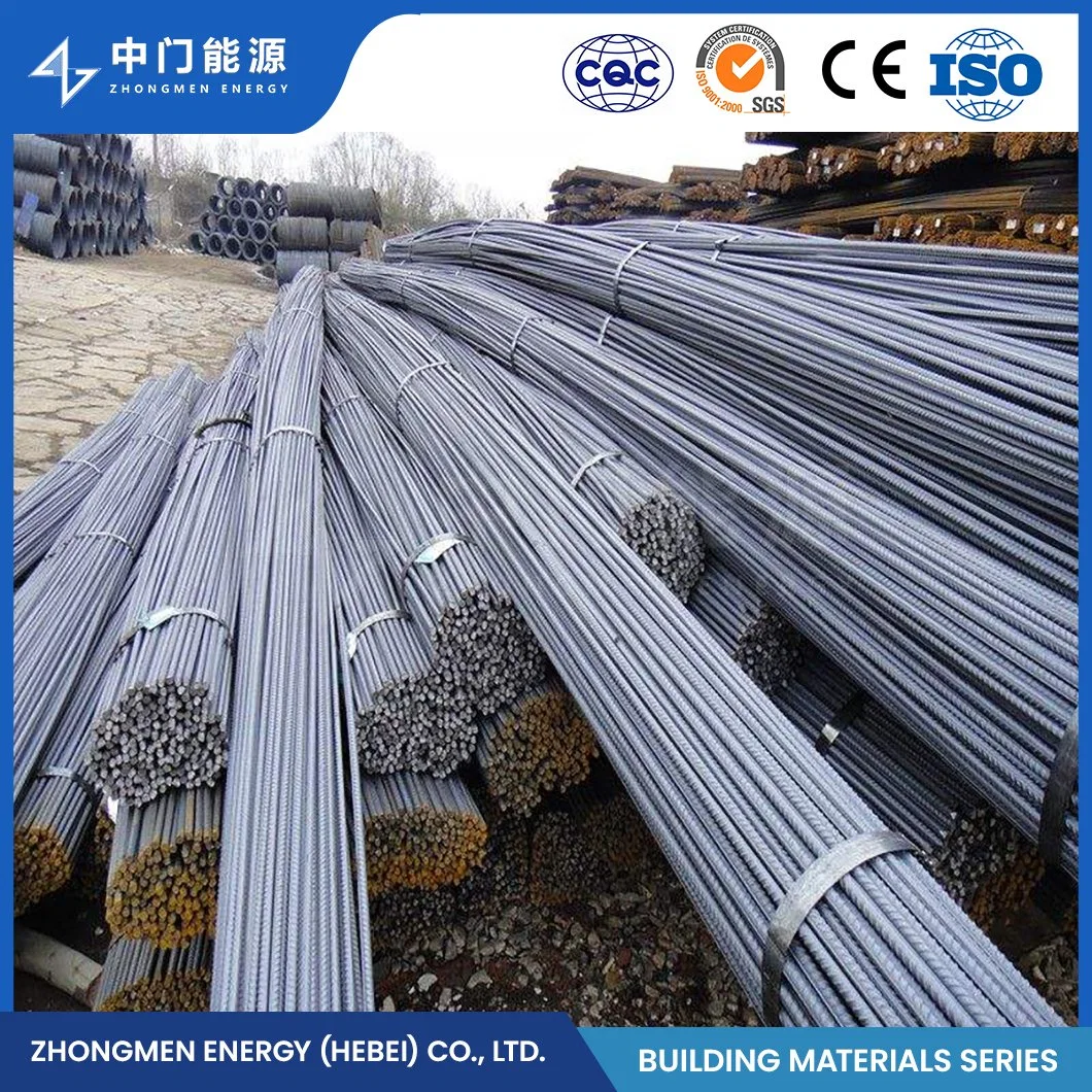 Zhongmen Energy OEM Customized 24mm Threaded Steel Rod China Steel Threaded Rod Steel Manufacturing A106-B A178-C A210-a-1 Screw Thread Zinc Plated Steel