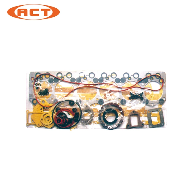 High-Quality 6CT 6D108 6D110 Nt855 Nt855 Nh220 Engine Timing Chain Kit Cylinder Head Overhaul Gasket Kit 3800558 3800389
