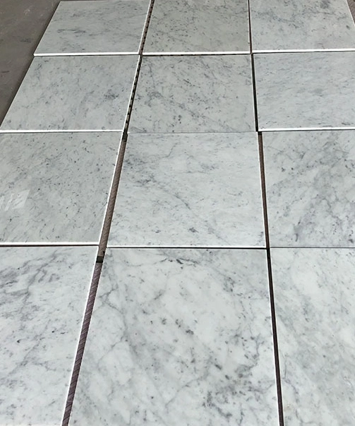 White Marble Slabs Cut to Size for Floor Marble Tiles Floor Tiles Building Material