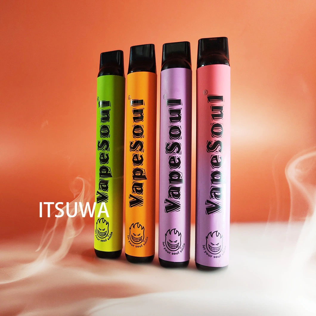 Ituwa Vapesoul desechables VEP E-Sigara Doblemint Energy VAPE Cigarros electrónicos Vaper Puff Desposable Shenzhen VAPE dulce Puff