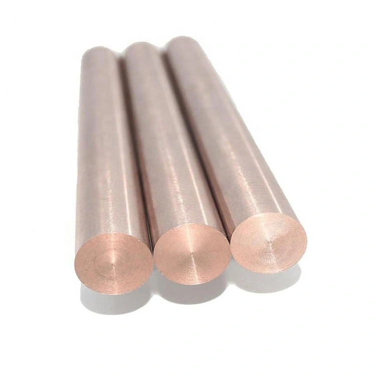 High Temperature Resistant W75 Tungsten Copper W70 Advanced Welding Material W80 Tungsten Copper Electrode Thermal Tungsten Copper Rod