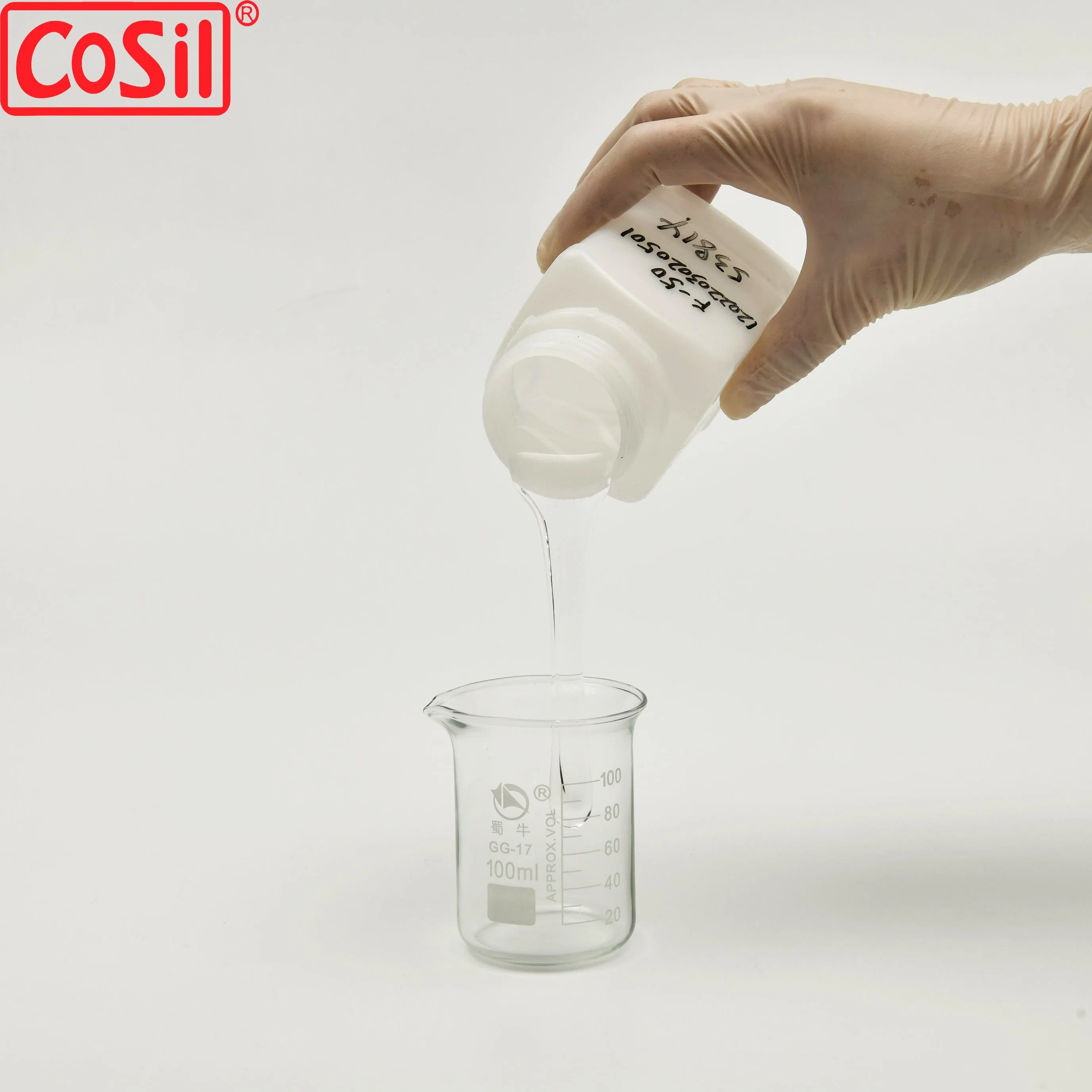 Precio directo de fábrica de líquido transparente de las Materias Primas dimetil Aceite de silicona 350 Cst 1000cst cosméticos grado