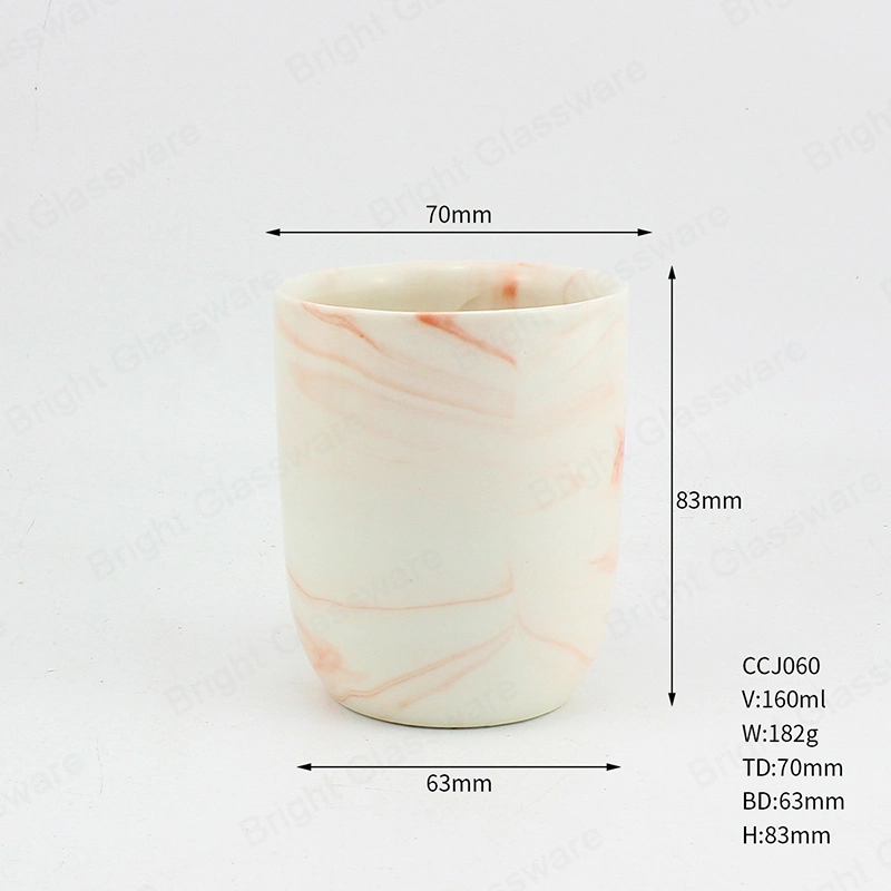 Wholesale/Supplier Votive Empty Ceramic Candle Jars for Candle Making