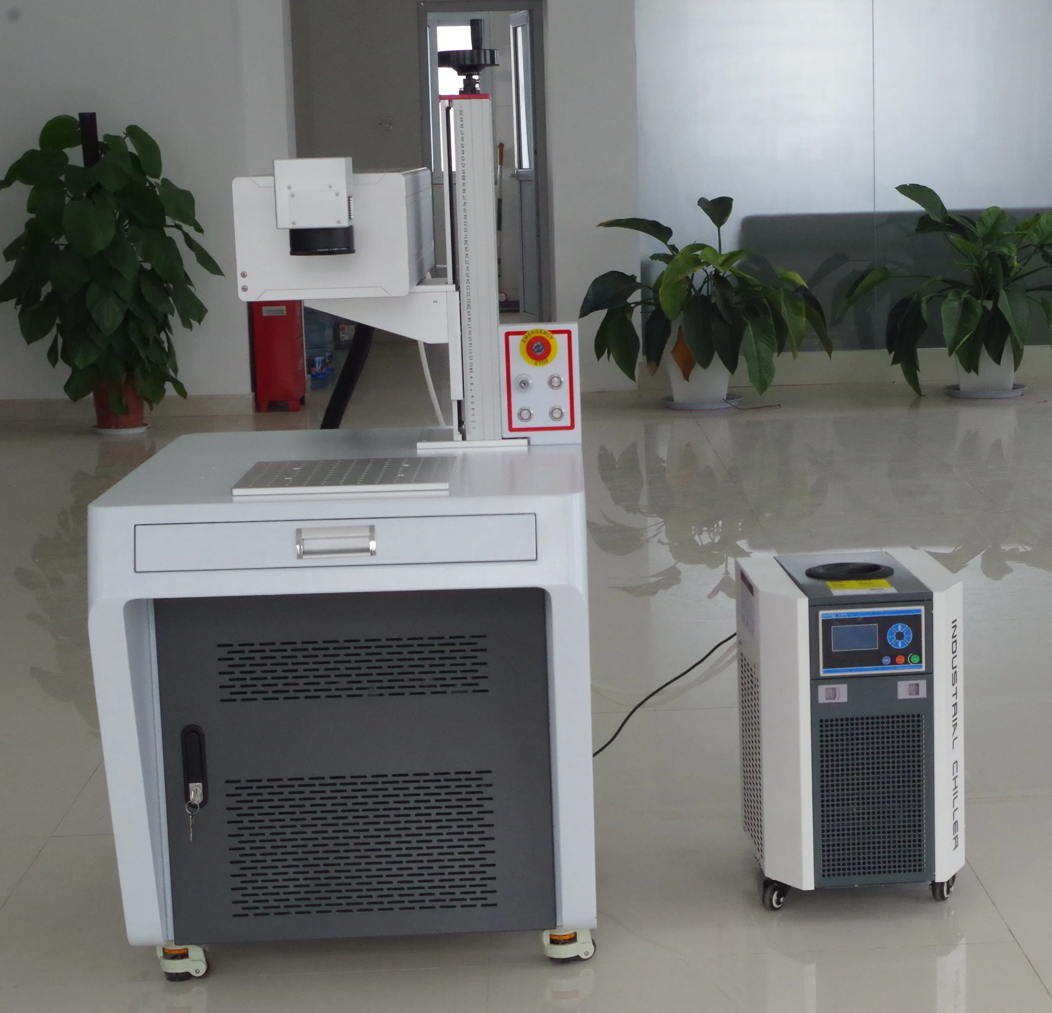 Desktop UV Fiber Laser Marking Maschine Preis 3W 50W 10W 15W
