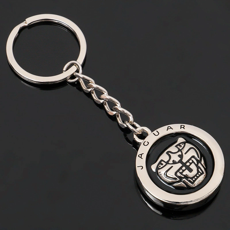 Regalo promocional de la cadena de llaves de metal personalizadas al por mayor