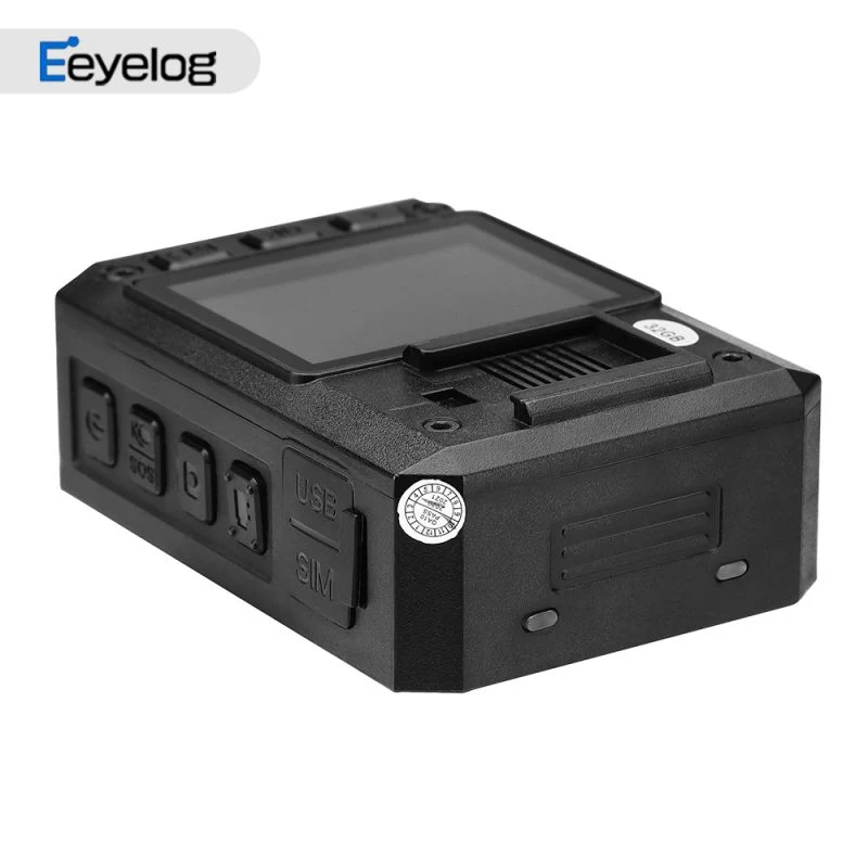 Eeyelog WiFi GPS 4G Body Camera X6a with IR Night Vision and IP66-IP68 Waterproof