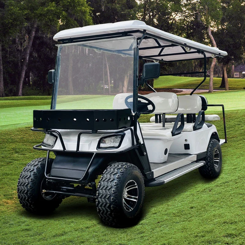 Wholesale Golf Course Airport Zone Dune Mobility Scooter 6 Passenger Transport Club Car Hunting Golf Carts Buggy