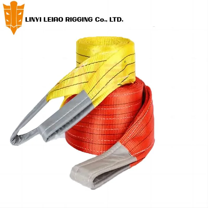 3 Tons High quality/High cost performance  Color Polyester Lifting with Lifting Rope