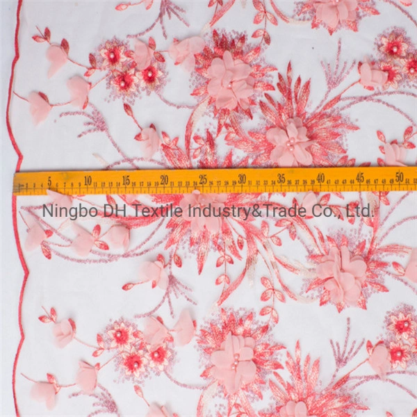 2020 New Fashion Beautiful Wholesale/Supplier Cutting Laser Embroidery Lace Fabric