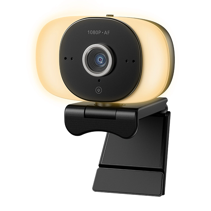 2MP autofocus de couleurs claires de la caméra 3 ordinateur luminosité réglable avec caméra Web intégrée dans la vie privée de couvrir le trépied en streaming pour les conférences de l'enseignement de la webcam