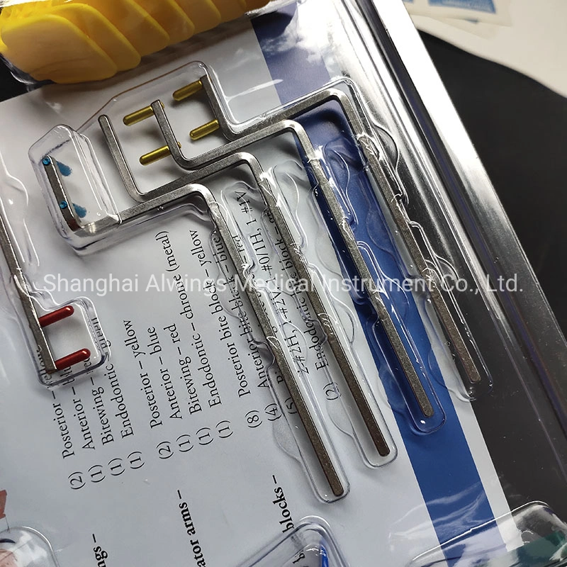 Alwings Dental Instrument X Ray Film Holders with Endodontic Anterior Posterior Bite Wings