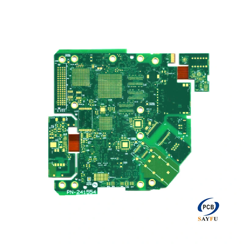 Rigid Flexible Printed Circuit Board with High Tg Fr-4 + Pi Eing