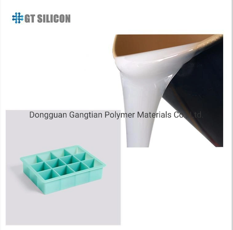 FDA Approval RTV-2 Lrs Platinum Addition Cure Silicone Rubber Soft Good Tensile for Molds Making