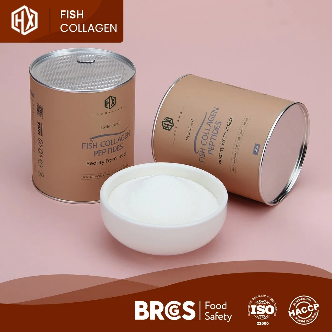 Taiwanmei China Manufacturers Wild Caught Marine Collagen Peptides Collagen II Powder Wholesale/Supplier Custom Cheap Price Quality Cod Skin-Marine Fish Collagen Powder