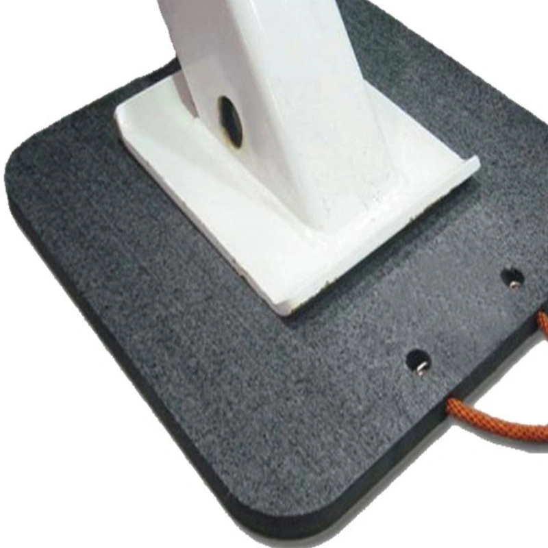 Plastic Crane Outrigger Pad with Rubber Layer