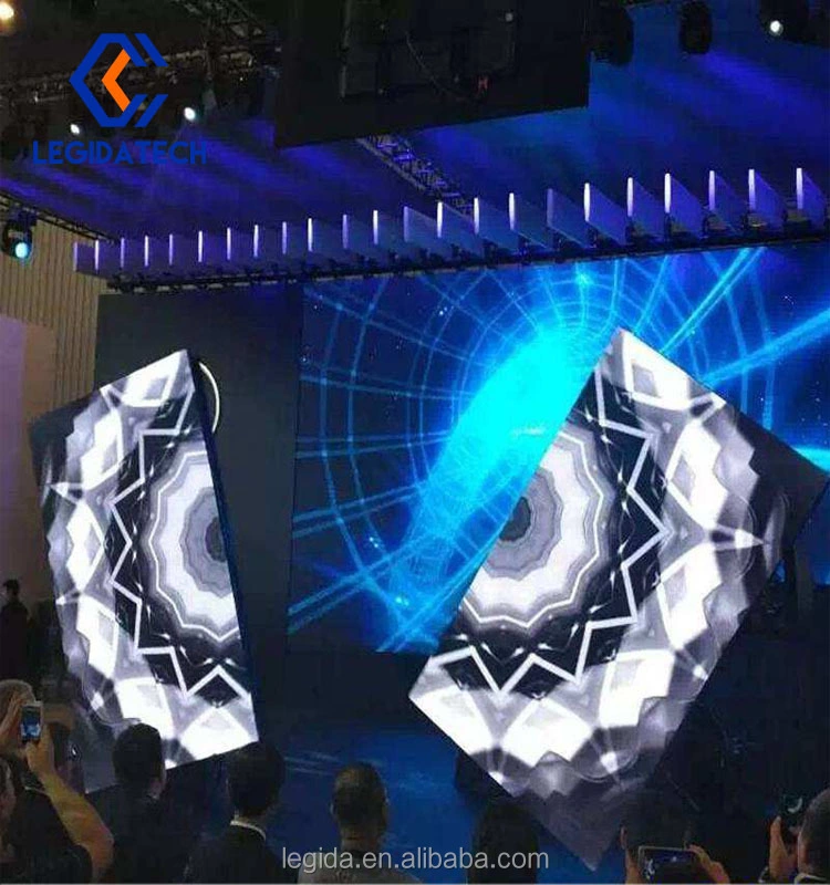 Legidatech Portable Slim LED Video Wall P3.91 P4.81 HiFi Sound Wireless LED Screen Display Rental LED for Event Show