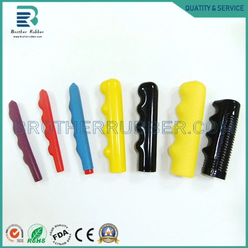 OEM ODM Temperature Silicone Rubber Hand Grip Rubber Handle for Cookware Parts