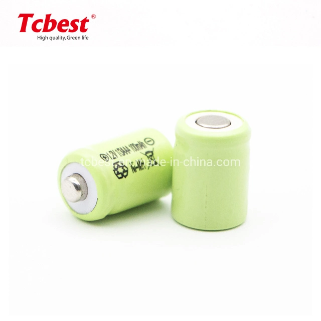 Tcbest Ni-MH 1/3AAA 100mAh 1.2V 12V Rechargeable Battery with MSDS for Cordless Phone/Toys