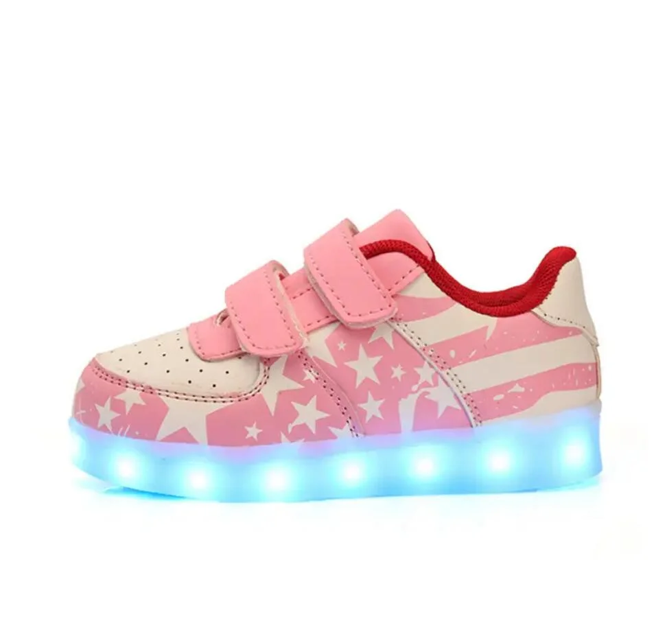 2020 Fashion Boys&Girls LED Light Shoes for Kids