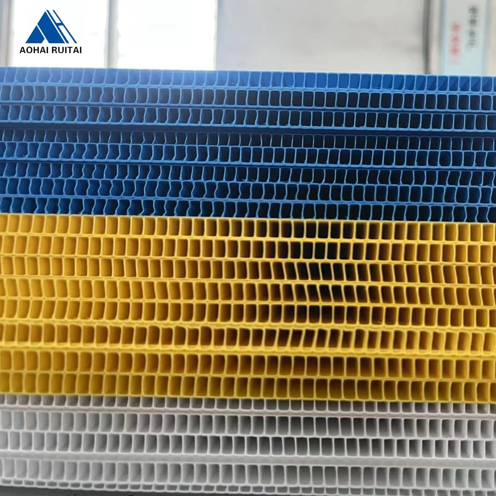 New Arrival Colour Coroplast PP Hollow Corrugated Plastic Sheet