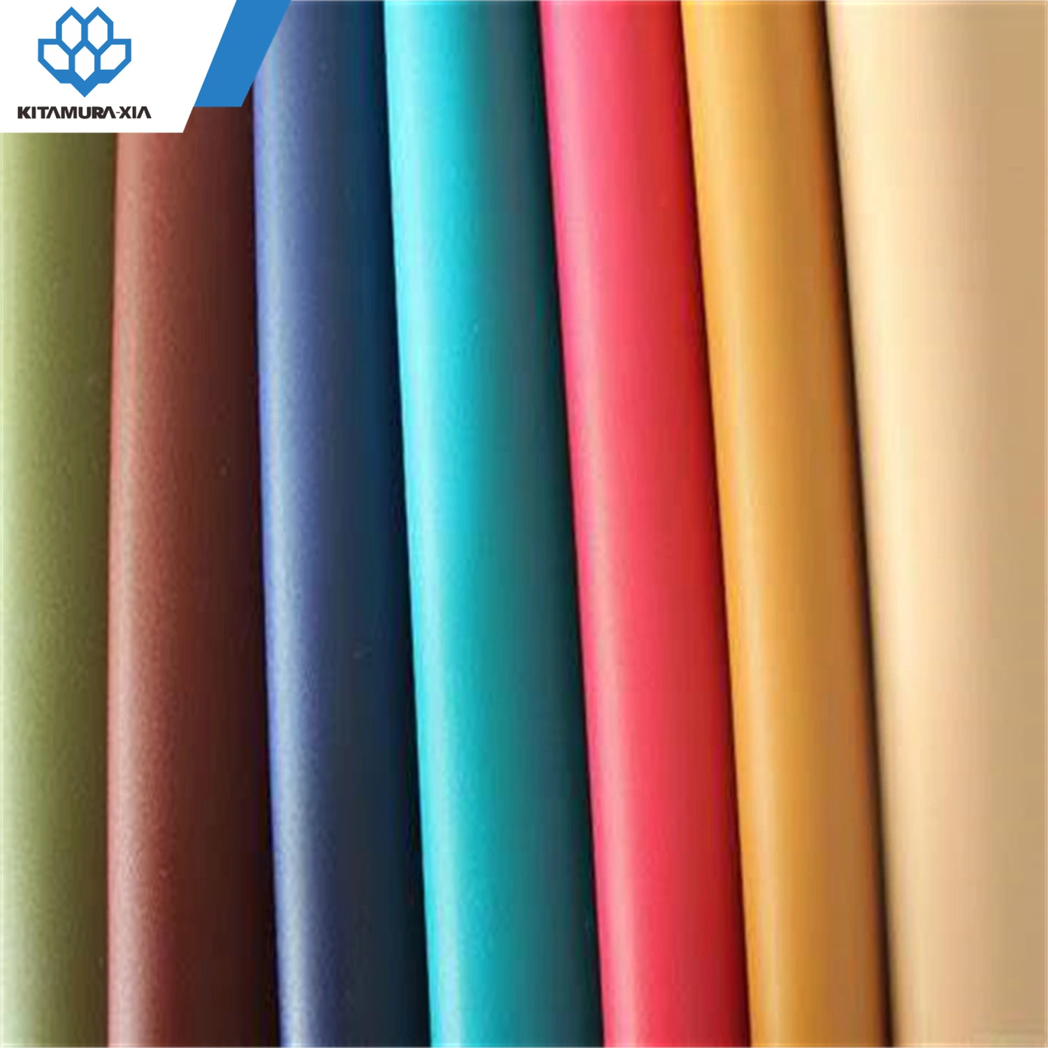 Finished Synthetic Artificial PU Microfiber Leather for Bag Shoes Material Sofa Seat